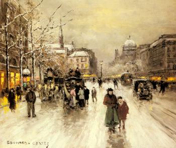 愛德華 科爾特斯 Place St Michel, Christmas 愛德華 科爾特斯 Place St Michel, Christmas